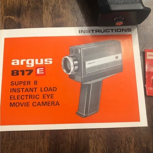 ビデオカメラ argus Super 8 Movie Camera Model 756 Argus_cosina_735_super_8_movie